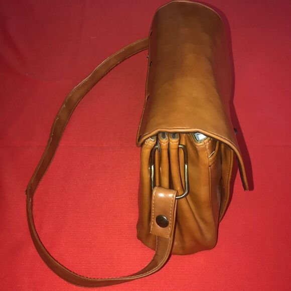Vintage 80s Shoulders Women Bag - Picture 4 of 14